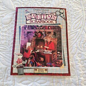 Debbie Mumm Quilts Santas Scrapbook Craft Book, 2001 Publication